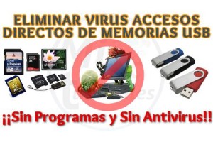 Imagen de Eliminar virus de acceso directo en USB sin programas